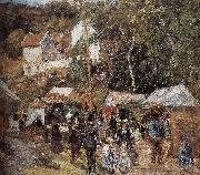 Camille Pissarro, Metaponto market near Watts